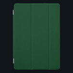 Protection iPad Pro Cover Couleur solide vert foncé<br><div class="desc">Design vert foncé couleur solide.</div>