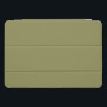 Protection iPad Pro Cover Couleur tendance - Vert olive<br><div class="desc">Plongez dans le style branché avec notre couverture en porcelaine vert olive, une pièce exceptionnelle de nos couleurs tendance d'hiver d'automne. Cette couverture présente une couleur solide, tendance mais classique, qui dégage une esthétique propre et moderne. Découvrez nos couleurs tendance d'automne et d'hiver modernes pour correspondre à votre style unique....</div>
