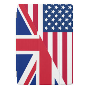 Protection iPad Pro Cover Couverture iPad Pro pour drapeau américain et Unio