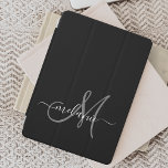 Protection iPad Pro Cover Créez Votre Propre Monogramme Personnalisé Et Un S<br><div class="desc">Créez votre propre couverture iPad personnalisée avec votre nom manuscrit personnalisé et votre monogramme. Pour modifier ce modèle de conception, modifiez les champs de texte comme indiqué ci-dessus. Vous pouvez facilement ajouter du texte ou des images, customiser des polices et des couleurs. Offrez-vous un cadeau parfait pour votre famille, vos...</div>