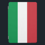 Protection iPad Pro Cover Drapeau italien de l'Italie personalizable<br><div class="desc">Drapeau italien cas d'iPad personalizable de l'Italie de pro. Comprimé et accessoires informatiques faits sur commande avec le drapeau de tricolore. En outre disponible sur d'autres produits avec l'option de transfert. Ajoutez vos propres lettres de nom ou de monogramme sur option.</div>