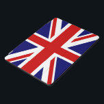 Protection iPad Pro Cover Drapeau Union Jack britannique<br><div class="desc">Drapeau Union Jack britannique fierté anglaise personnalisé iPad pro coque. Tablette personnalisée et accessoires d'ordinateur avec le drapeau du Royaume-Uni,  Grande-Bretagne,  Angleterre .</div>
