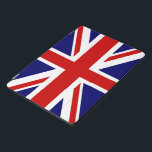 Protection iPad Pro Cover Drapeau Union Jack britannique<br><div class="desc">Drapeau Union Jack britannique fierté anglaise personnalisé iPad pro coque. Tablette personnalisée et accessoires d'ordinateur avec le drapeau du Royaume-Uni,  Grande-Bretagne,  Angleterre .</div>