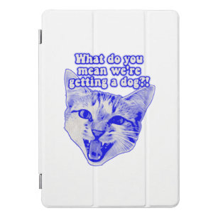 Protection iPad Pro Cover Drôle mème de chat grincheux pour kitty et amoureu
