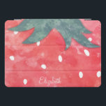 Protection iPad Pro Cover Fraise d'aquarelle mignonne<br><div class="desc">Belle fraise aquarelle.</div>