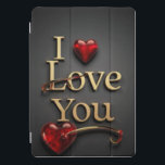 Protection iPad Pro Cover "I Love You" ipad Smart Cover - Romantic Gift<br><div class="desc">** 💖 Couverture iPad "I Love You" - Le Mélange Parfait de Protection & Romance ! 💕** ** 📱 Protégez votre iPad en style avec cette élégante couverture "I Love You" ! ❤️** Offrez à votre iPad la **protection qu'il mérite** tout en ajoutant une touche de **romance et de sophistication**....</div>