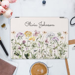 Protection iPad Pro Cover Jardin Fleur sauvage de nom personnalisé<br><div class="desc">Apportez une touche de beauté naturelle dans votre espace avec notre capot Fleur sauvage Garden iPad Air. Découvrez une délicieuse collection de fleurs colorées qui apportent le charme de la nature à l'intérieur. Il ajoute une touche d'élégance naturelle à tout cadre. Un cadeau pour les amoureux de la nature et...</div>