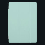 Protection iPad Pro Cover Minet minimaliste vert menthe uni<br><div class="desc">Couvercle iPad Pro minimaliste à la menthe verte uni</div>