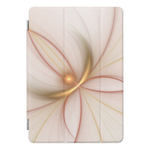 Protection iPad Pro Cover Noble Cuivre Et Or Abstrait Art Fractal Moderne