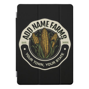 Protection iPad Pro Cover Nom personnalisé Sweet Corn Garden Agricole