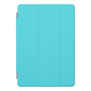 Protection iPad Pro Cover Océan bleu aqua couleur uni
