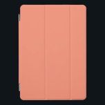 Protection iPad Pro Cover Pêche solide<br><div class="desc">Conception de pêche couleur solide.</div>