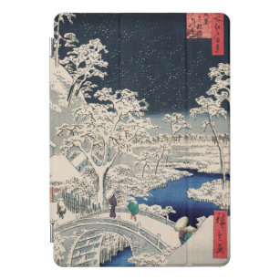 Protection iPad Pro Cover Pont de tambour dans l'art japonais Vintage de nei