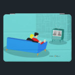 Protection iPad Pro Cover Retro Gay Couple regarder TV iPad Smart Couverture<br><div class="desc">Ce Retro Gay Couple Regarder la télévision design est tout simplement fabuleux! Dans un style années 60, le design minimaliste de l'art se décline sur le dos d'un couple cosy et diffuse leur émission de télévision en noir et blanc préférée. La chambre, raffinée, turquoise et turquoise, est bien visible avec...</div>