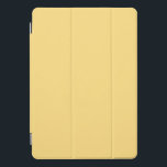 Protection iPad Pro Cover Solid sunlight pastel yellow<br><div class="desc">Solid sunlight pastel yellow design.</div>
