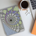 Protection iPad Pro Cover texture fractale végétale<br><div class="desc">Fractale fraîche de motifs à l’aspect de feuilles d’arbres. Les appels d'offres Couleurs.</div>