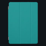 Protection iPad Pro Cover Turquoise cyan foncé solide<br><div class="desc">Design turquoise couleur foncé foncé.</div>