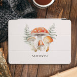 Protection iPad Pro Cover Whimsical Forest Champignons Vintage Farmhouse<br><div class="desc">Offrez-vous un charme vintage avec notre Whimsical Forest Mushroom Vintage Farmhouse iPad Air Cover! Grand comme cadeau pour les amateurs d'art cottagecore.</div>