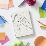 Protection iPad Pro Étude simple - Croquis d'une dame<br><div class="desc">Étude simple II de Victoria Borges. | 139038GG</div>