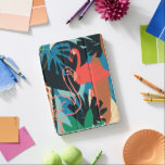 Protection iPad Pro Flamant rose funky<br><div class="desc">Funky Flamant rose II par Juin Erica Vess. Les flamants roses sont entourés d'une végétation tropicale abstraite aux formes et couleurs uniques. | 133081GG</div>
