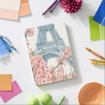 Protection iPad Pro Paris Cerise Blossoms<br><div class="desc">Paris Cerry Blossoms par Annie Warren</div>