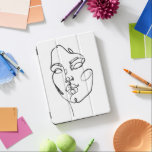Protection iPad Pro Pensées linéaires - visage<br><div class="desc">Pensées linéaires I par Jennifer Paxton Parker. | 143991D</div>