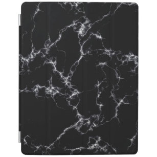 Protection iPad Style marbre élégant4 - Noir et blanc