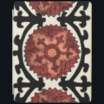 Protection iPad Style Suzani Motif Floral Décoratif<br><div class="desc">Ce design floral décoratif de Chariklia Zarris est fait pour imiter la tapisserie de style suzani. Ces textiles tribaux sont originaires d'Asie centrale et remontent à leur ascendance jusqu'au XVe siècle. Posséder un morceau d'histoire en achetant ce motif!</div>