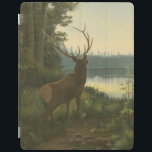 Protection iPad Vue arrière du lac Elk Vue sur un lac<br><div class="desc">Vivez-vous loin de la nature ? Cette belle et pourtant classique image donne une impression de tranquillité et les couleurs de l'élan sont précises ce qui rend cette image très réaliste. Obtenez cet art de style nature sur vos produits préférés!</div>