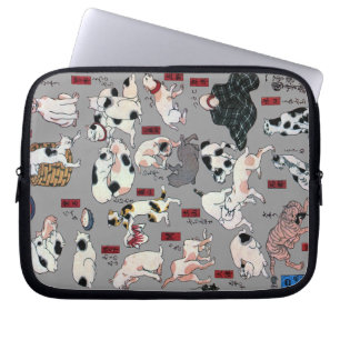 Protection Pour Ordinateur Portable 其 の ま ま 地 口 猫  de (), Chats de (3), Kuniyoshi, Uki