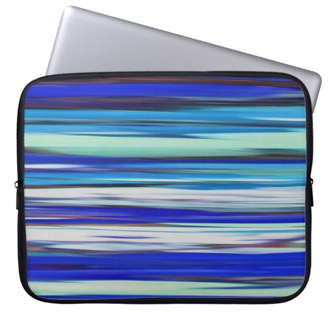 Protection Pour Ordinateur Portable Abstract #2: Blue blur (Devant)