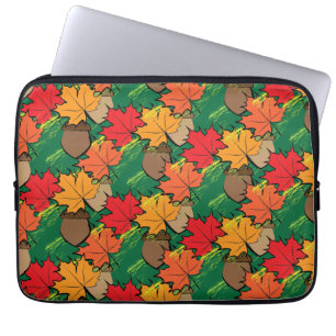 Protection Pour Ordinateur Portable Acorns and leaves III