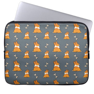 Protection Pour Ordinateur Portable Affaire personnalisable CorgiThings de motif de