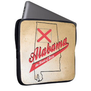 Protection Pour Ordinateur Portable Alabama Heart of Dixie