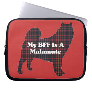 Protection Pour Ordinateur Portable Alaskan Malamute BFF