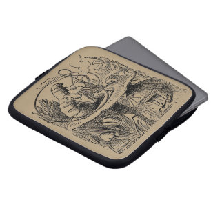 Protection Pour Ordinateur Portable Alice vintage au pays des merveilles Chatouchine