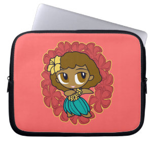 Protection Pour Ordinateur Portable Aloha Honeys Hula Girl Plumeria Neoprène