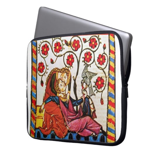 PROTECTION POUR ORDINATEUR PORTABLE AMOUR ÉTERNEL (devant gauche)