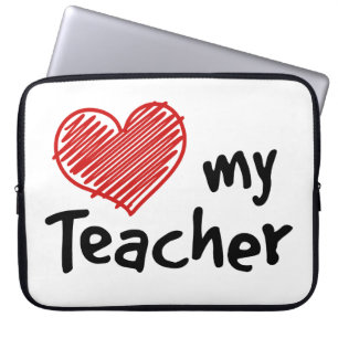 Protection Pour Ordinateur Portable Amour spécial Mon professeur