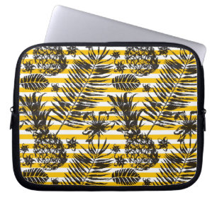 Protection Pour Ordinateur Portable Ananas tirés par la main