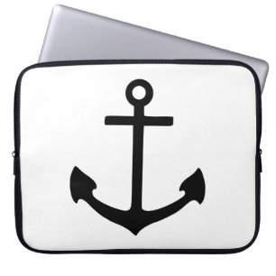 Protection Pour Ordinateur Portable Ancre noire