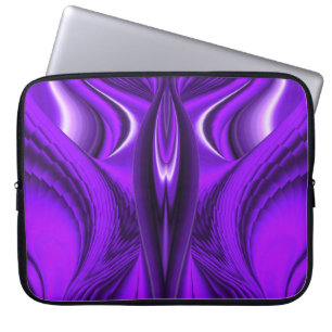 Protection Pour Ordinateur Portable Angel ailes, Violet Abstrait Imaginaire Arc-en-cie