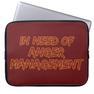 Protection Pour Ordinateur Portable Anger Management personnalisé de la couleur de la