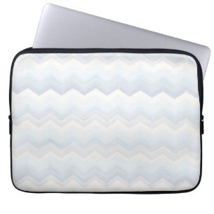 Protection Pour Ordinateur Portable Aquarelle Ocean Shades Chevron