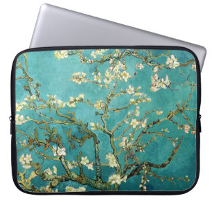 Protection Pour Ordinateur Portable Arbre d'amande florissant Vintage Floral Van Gogh
