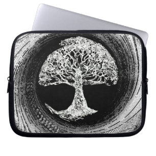 Protection Pour Ordinateur Portable Arbre de calme de la vie en dedans
