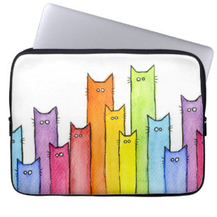 Protection Pour Ordinateur Portable Arc-en-ciel de douille d'ordinateur portable de