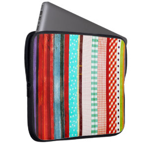 Protection Pour Ordinateur Portable Arc-en-ciel Vintage