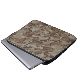 Protection Pour Ordinateur Portable Arrière - plan du Camouflage du désert
