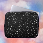 Protection Pour Ordinateur Portable Astronomes Dream Constellation Motif<br><div class="desc">Groupes d'étoiles formant des motifs reconnaissables de constellations en blanc sur un arrière - plan noir.</div>